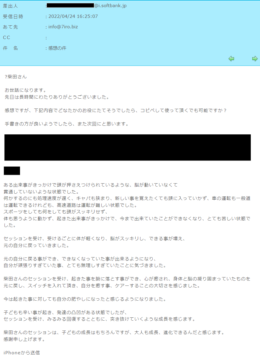 脳の統合活性化プログラム,セッションの感想